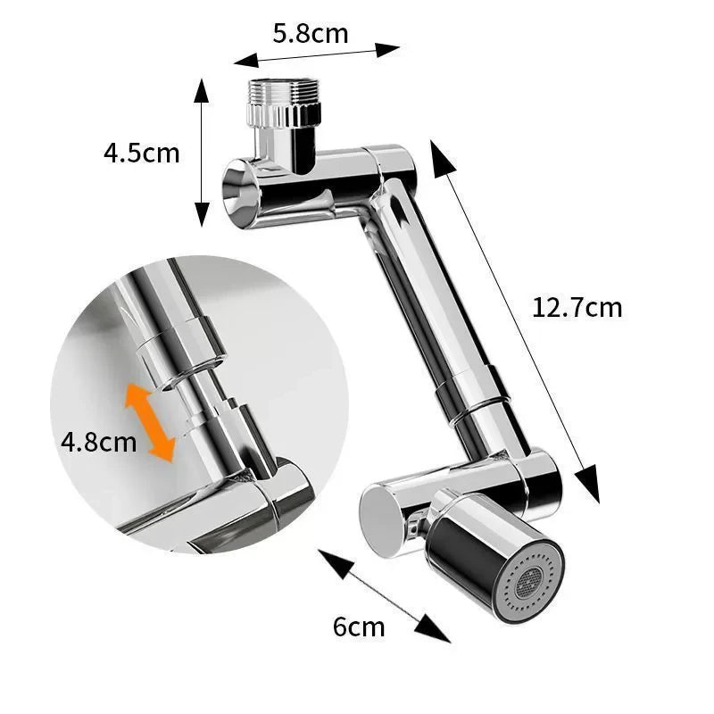 Retractable Swivel Faucet Extender