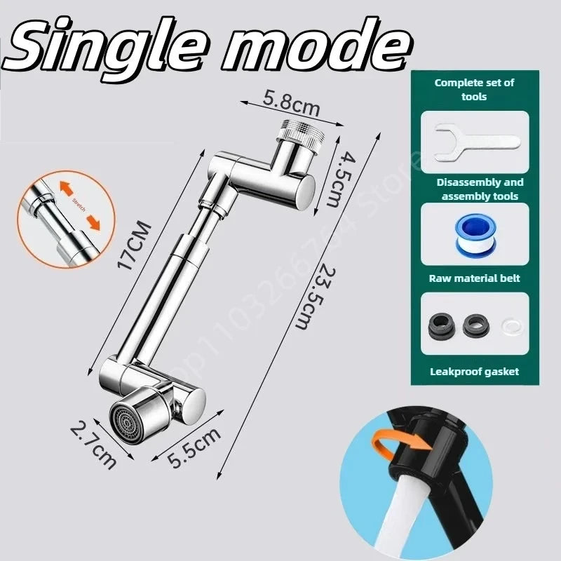 Retractable Swivel Faucet Extender