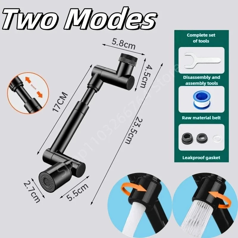 Retractable Swivel Faucet Extender