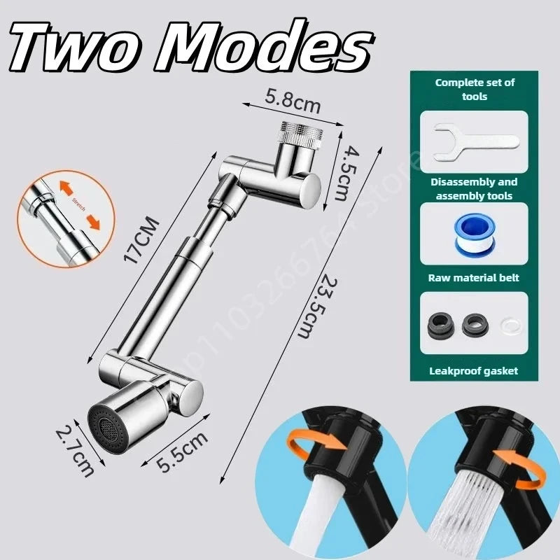 Retractable Swivel Faucet Extender